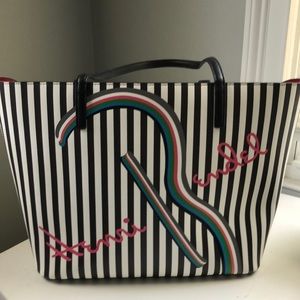 Henri Bendel zippered tote